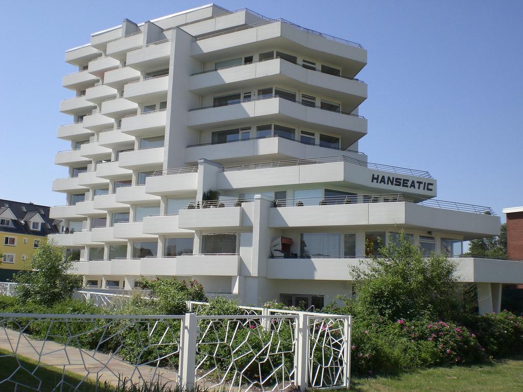Apartment Im Haus Hanseatic Mit Meerblick Am Duhner Sandstrand Cuxhaven Ruang foto